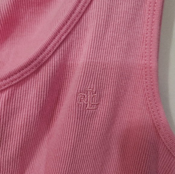 Lauren Ralph Lauren Pink Tank Top! - Picture 2 of 5